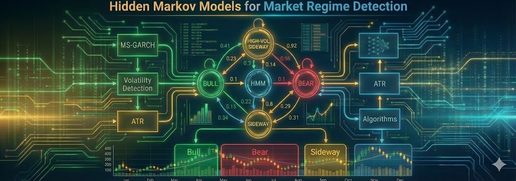 Hidden Markov Models for Market Regime Detection